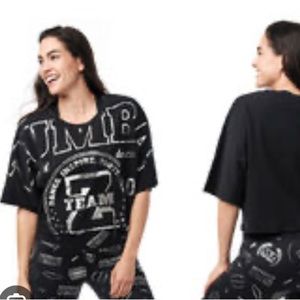 Brand new with tags! Zumba Team Talk Top